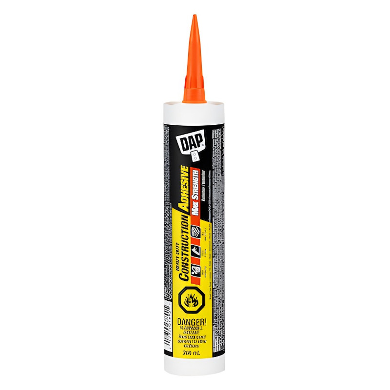 DAP DAP-74880 Construction Adhesive Heavy Duty Max Strength White 266ml