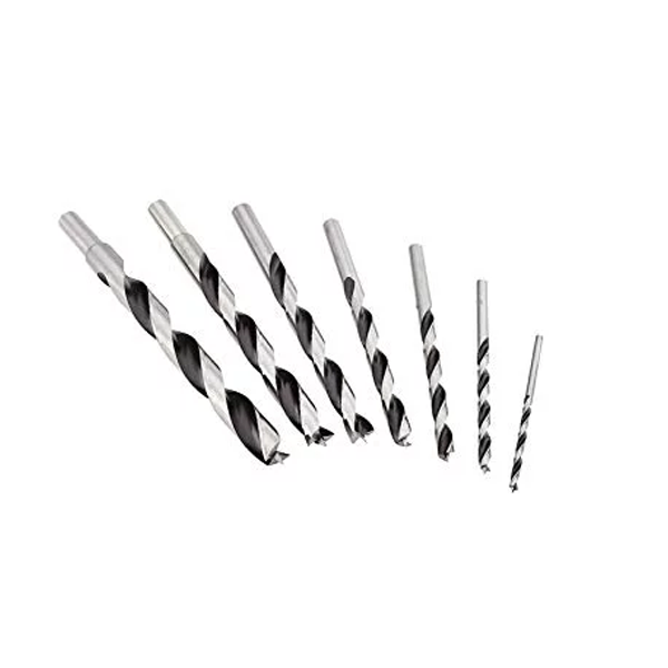 Fisch FISCH-F01200007K01 HSS Brad Point Drill Bit Set Imperial 7-Pieces