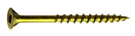 Hillman PAU-620371 3-1/2in Yellow Zinc Construction Screw 1250-Pieces