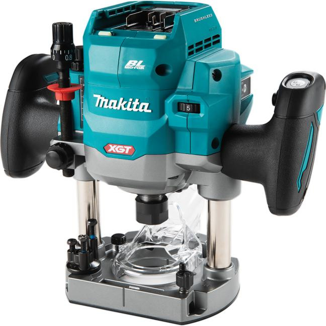 Makita MAK-RP001GZ01 40V MAX XGT Brushless 1/2in Plunge Router with AWS Bare Tool