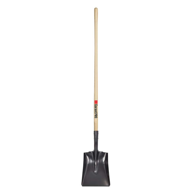 Garant GRA-GHS2L Square Point Shovel Long Wood Handle