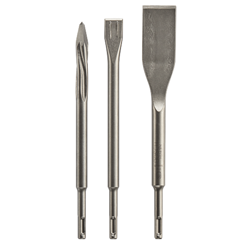 Bosch BOS-HS143PK SDS-Plus Bulldog Self-Sharpening Chisel 3 Piece Set