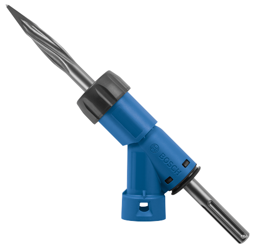 Bosch BOS-HSD1936 16in SDS-Max BlueCollar R-Tec Star Point Chisel Twist With Dust Adapter