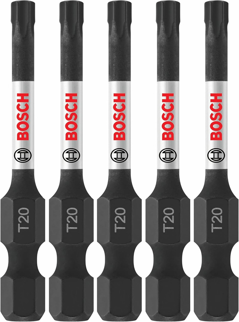 Bosch BOS-ITT20205 Impact Tough 2in Torx 20 Power Bits 5 Pack