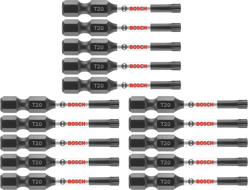 Bosch BOS-ITT20215 2in Impact Tough Power Bits 15 Pieces