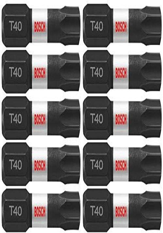 Bosch BOS-ITT40102 Impact Tough 1in Torx 40 Insert Bits 2 Pack