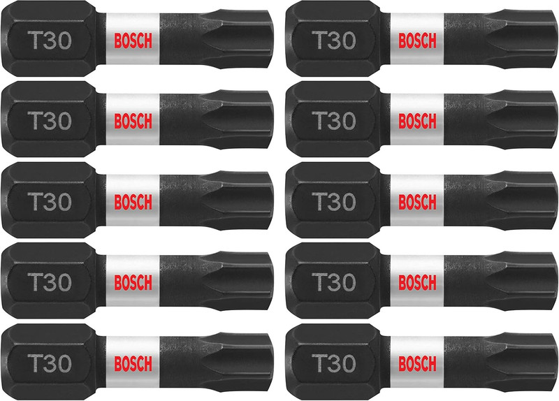 Bosch BOS-ITT30102 Impact Tough 1in Torx 30 Insert Bits 2 Pack