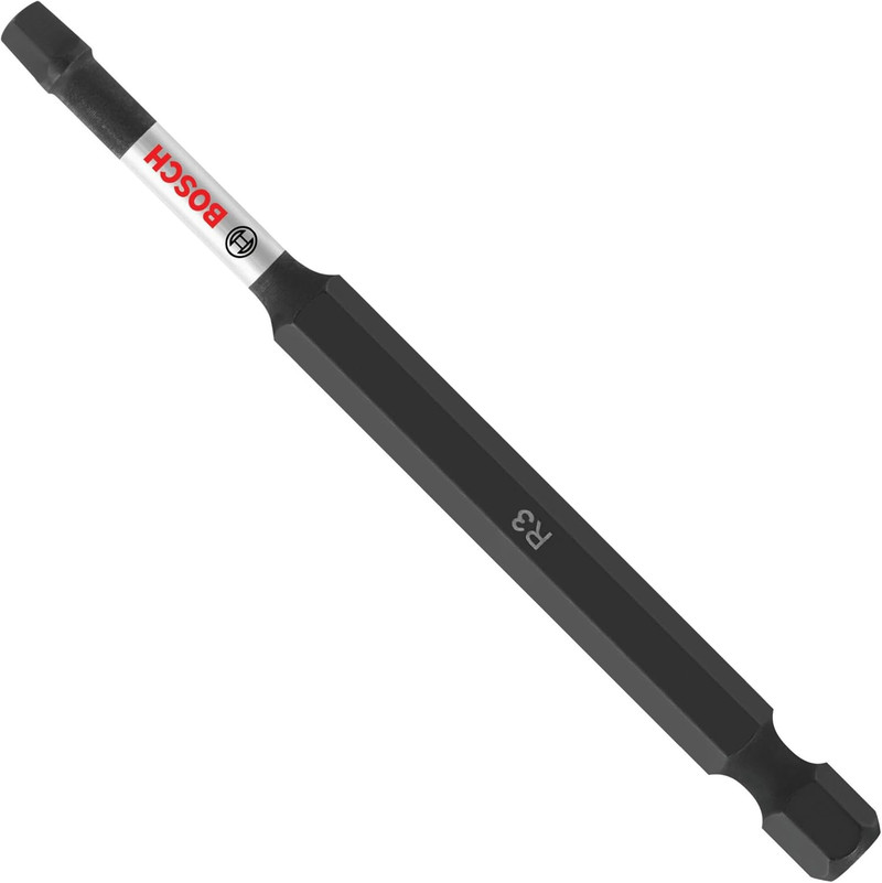 Bosch BOS-ITSQ335B Impact Tough 3.5in Square Number 3 Power Bits 10 Pieces