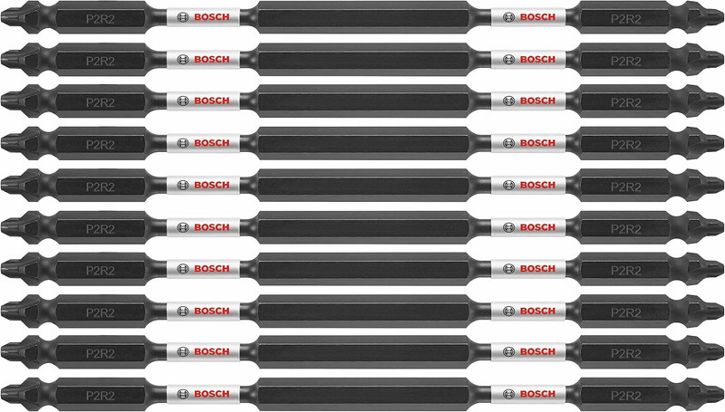 Bosch BOS-ITDEP2R235B 3.5in Impact Tough Double-Ended Power Bits 10 Pack