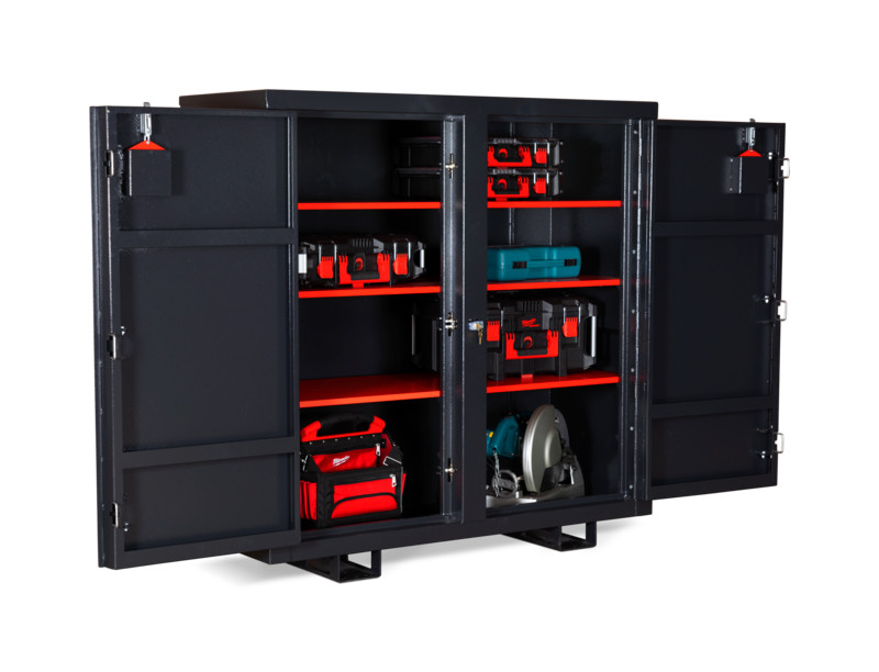 Armorgard ARM-SB48 SiteBoss Cabinet Black Grey