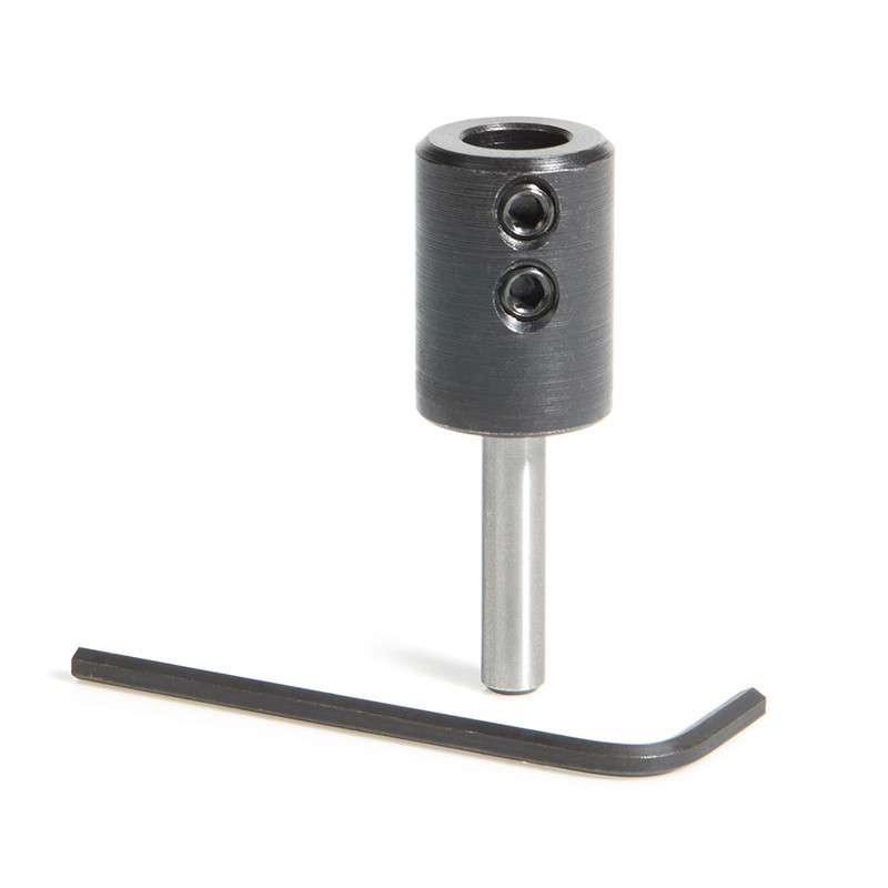 Amana AMA-47636 10mm Shank Dowel Drill Boring Bit Adapter For CNC Standard Collet Tool Holder