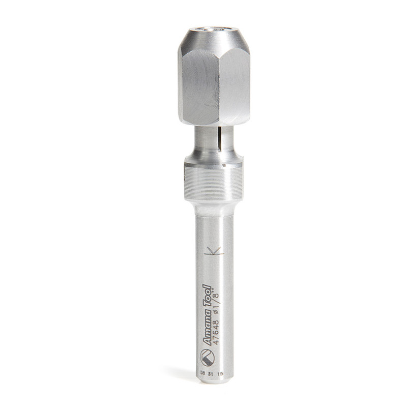 Amana AMA-47648 1/4in Shank CNC Extension Adapter For 1/8in Shank Router Bits