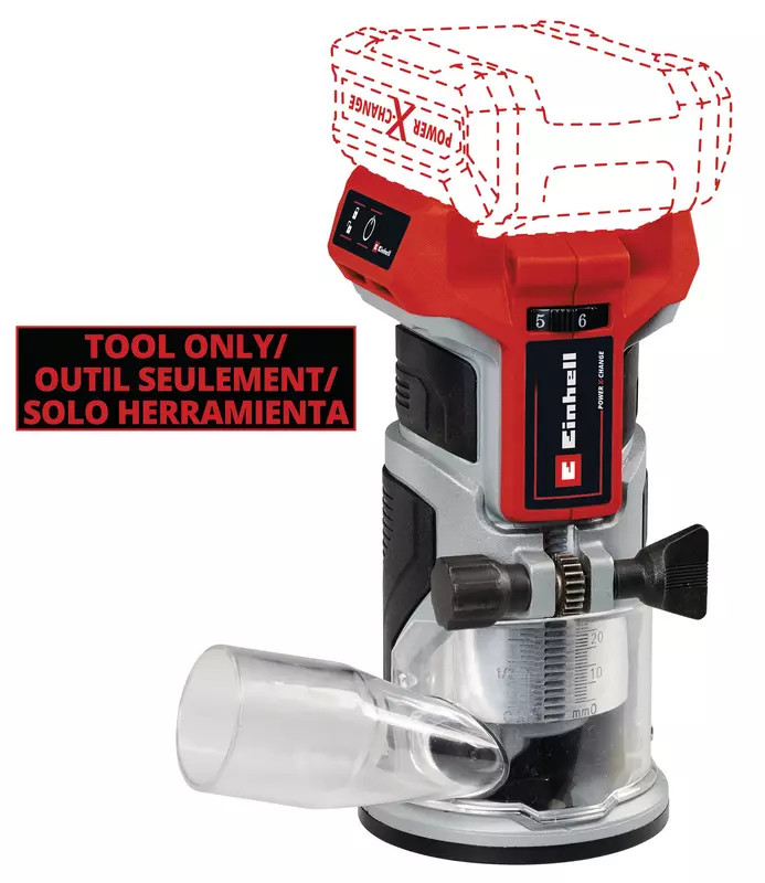 Einhell EIN-4350415 Cordless Palm Router Bare Tool