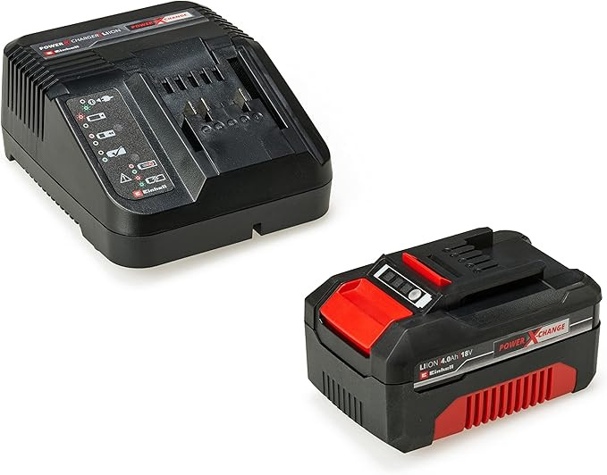 Einhell EIN-4512132 18V 4.0Ah Power X-Change Battery And Charger Starter Kit