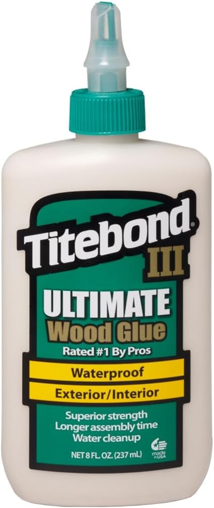 Titebond TTB-1413 III Ultimate Wood Glue 8oz