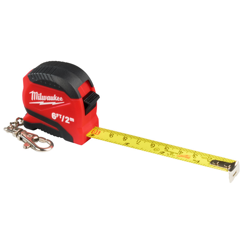 Milwaukee MIL-48-22-1706C 6ft/2m Keychain Tape Measure