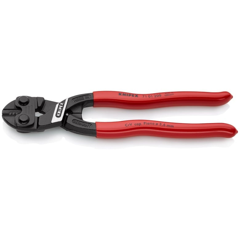 Knipex KNIP-7101200SBA 8in Cobolt High Leverage Compact Bolt Cutter