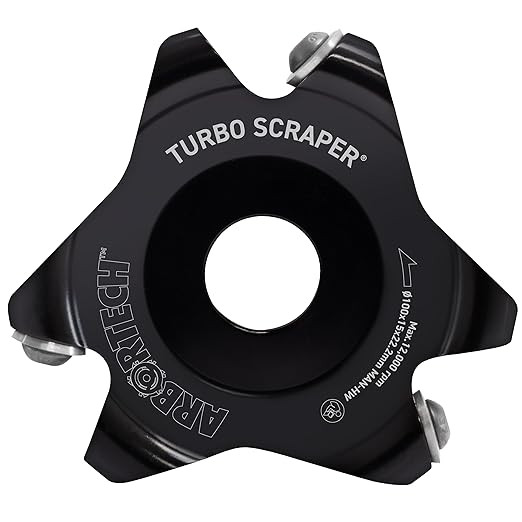 Arbortech ARB-IND.FG.600 Turbo Scraper Negative Angle Disc For Woodworking Angle Grinder