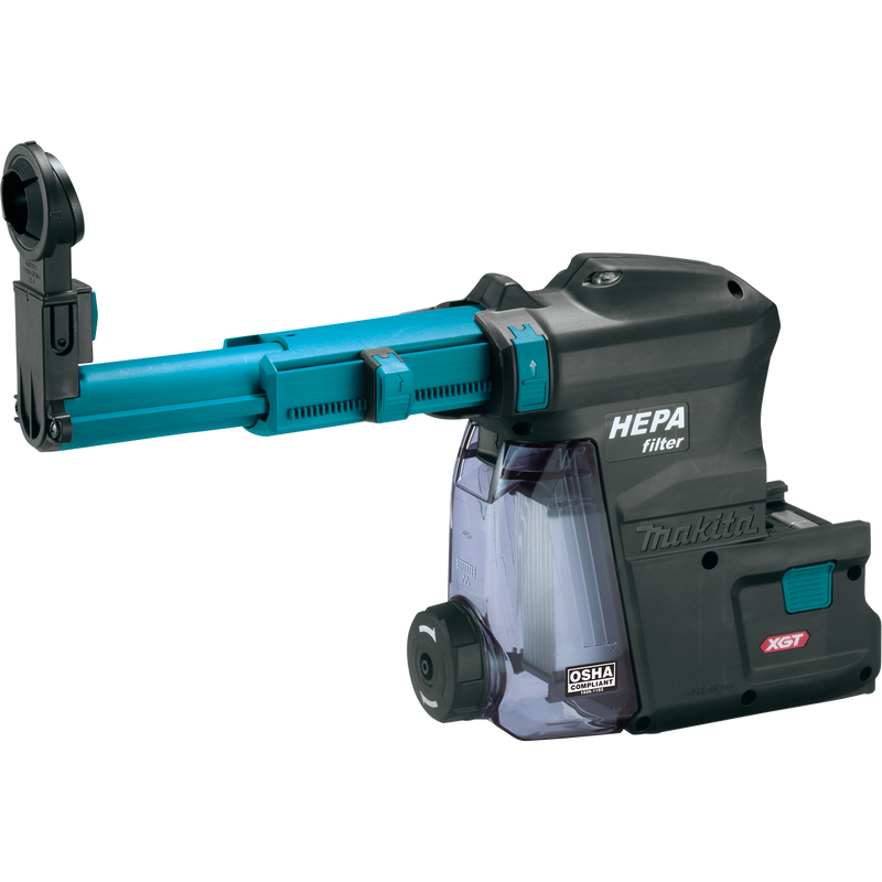 Makita MAK-DX12 Cordless Rotary Hammer HEPA Dust Extraction System