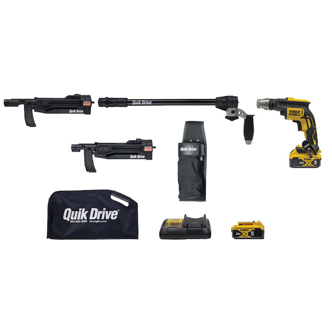 Simpson Strong-Tie SIM-PROCCS+DC2K Quick Drive PROCCS+ Cordless Multi-Purpose Combo 5.0Ah Kit