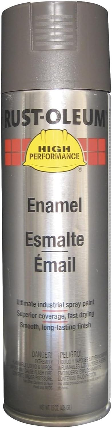 Rust-Oleum RUS-V2115838 V2100 System Rust Preventive Enamel Spray Silver Aluminum