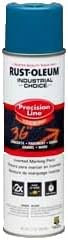 Rust-Oleum RUS-203022V Precision Line Solvent Based Inverted Marking Paint Apwa Caution Blue