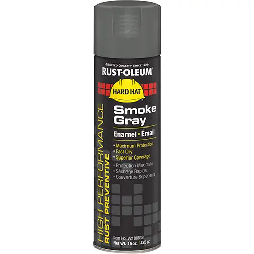 Rust-Oleum RUS-V2183838 V2100 System Rust Preventive Enamel Spray Light Machine Gray