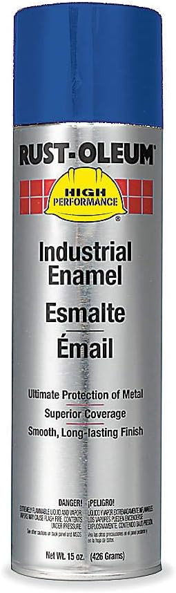 Rust-Oleum RUS-V2124838 V2100 System Rust Preventive Enamel Spray Safety Blue