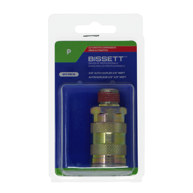 Bissett BIS-BFIT-PMC38 3/8in Autocoupleur And 3/8in MNPT