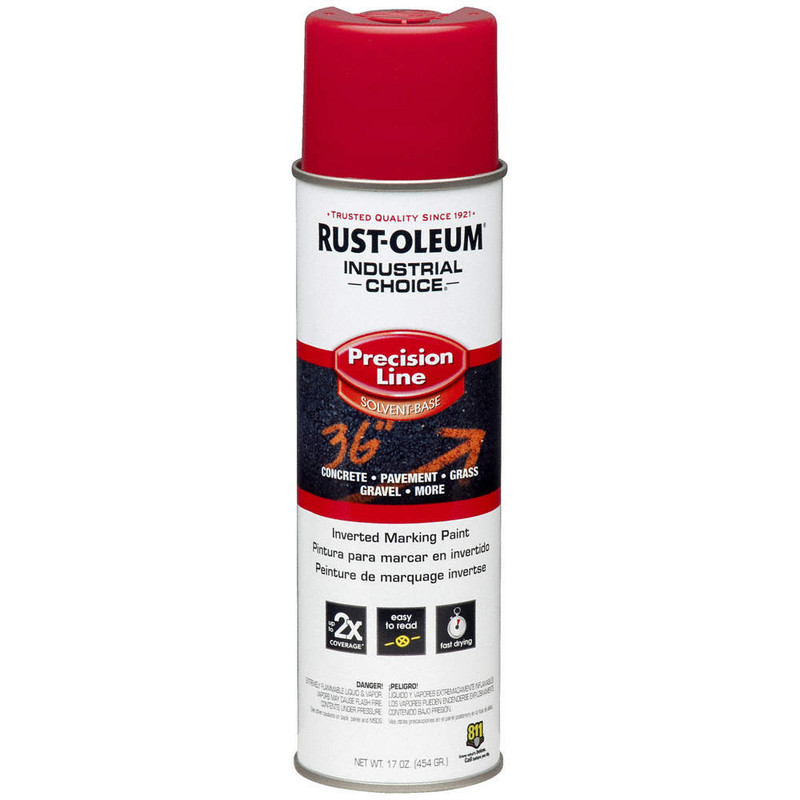Rust-Oleum RUS-V2163838 V2100 System Rust Preventive Enamel Spray Safety Red