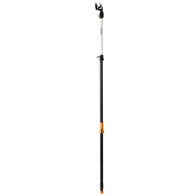 Fiskars FISK-1065428 12ft Aluminum Tree Pruner With Swivel Head & 15in Bypass Blade