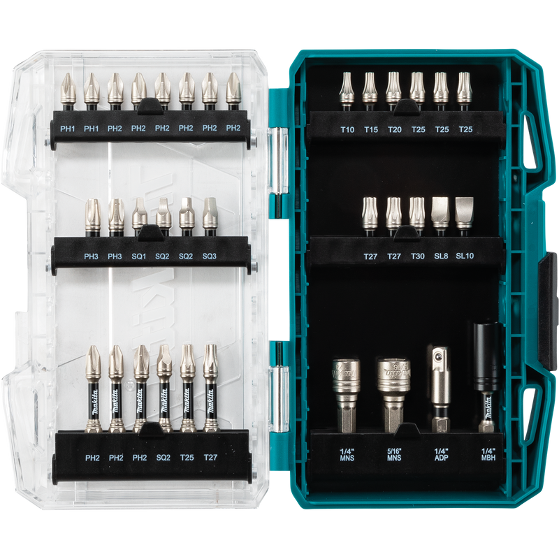 Makita MAK-E-01666 Impact XPS Bit Set 35-Pieces
