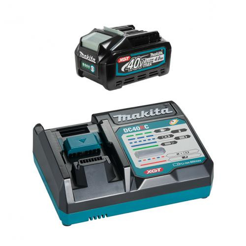 Makita MAK-T-05935 DC40RC BL4040 40V MAX XGT 4.0Ah Battery And Charger Starter Kit