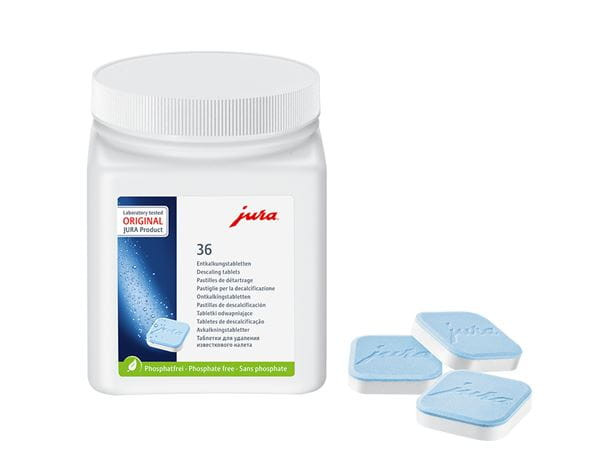 JURA JUR-J01-70699 2-Phase Descaling Tablets Box Of 36-Pieces
