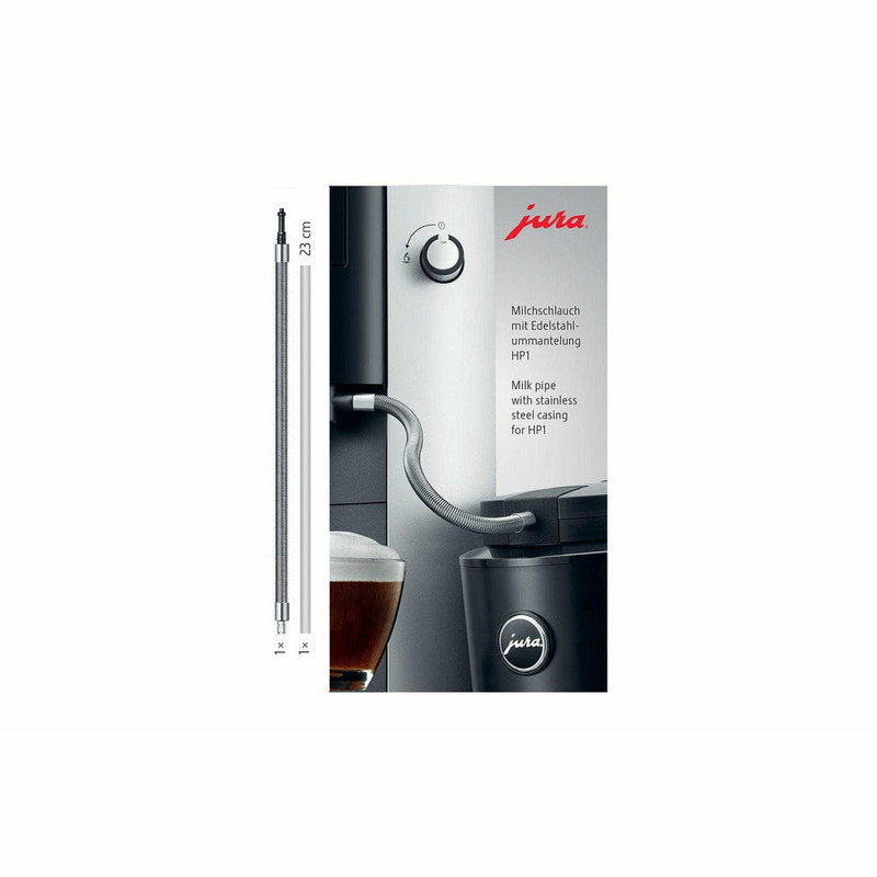 JURA JUR-J01-24112 Milk Pipe with Stainless Steel Casing HP1