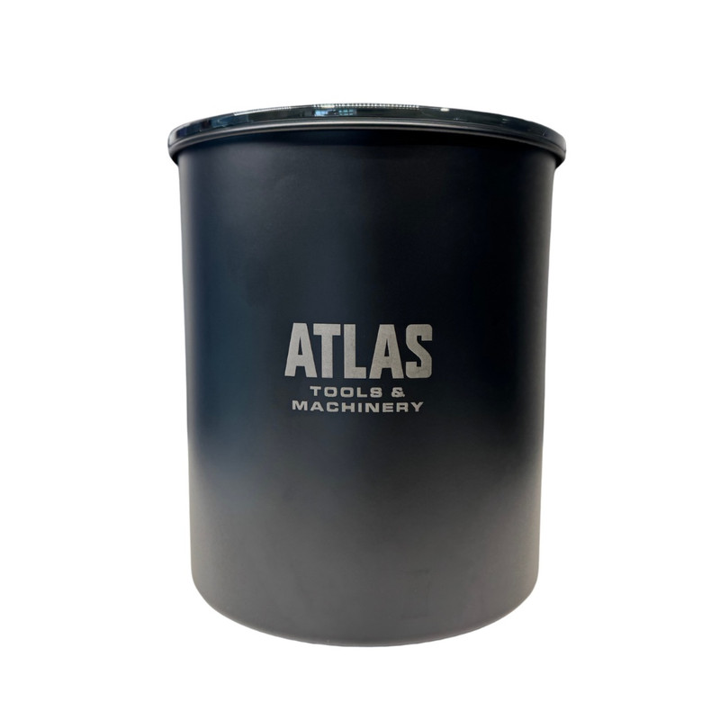 Airscape AS-AA1708 Custom Atlas Kilo Coffee Storage Canister - 1kg - Matte Black