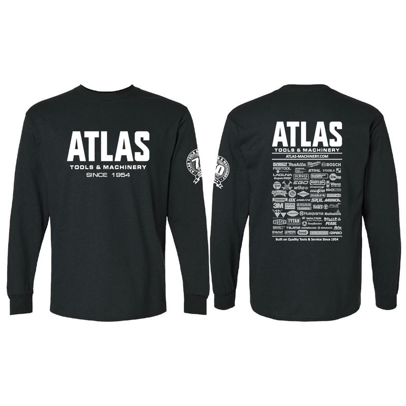 Atlas Tools & Machinery 70th Anniversary Long Sleeve Shirt