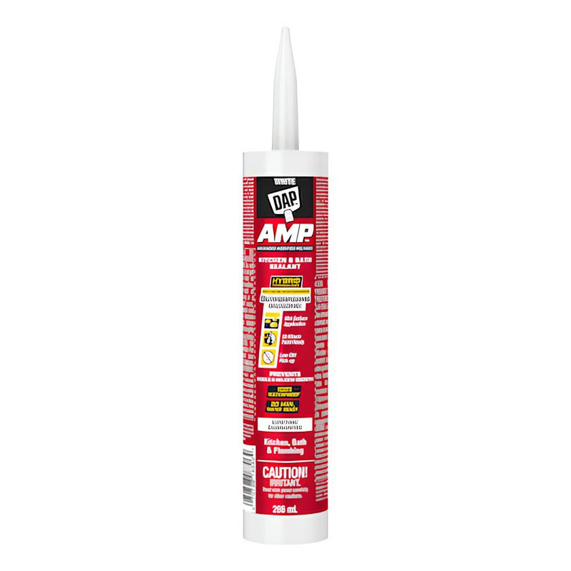 DAP DAP-743AMPXX AMP Kitchen And Bath Sealant 266ml