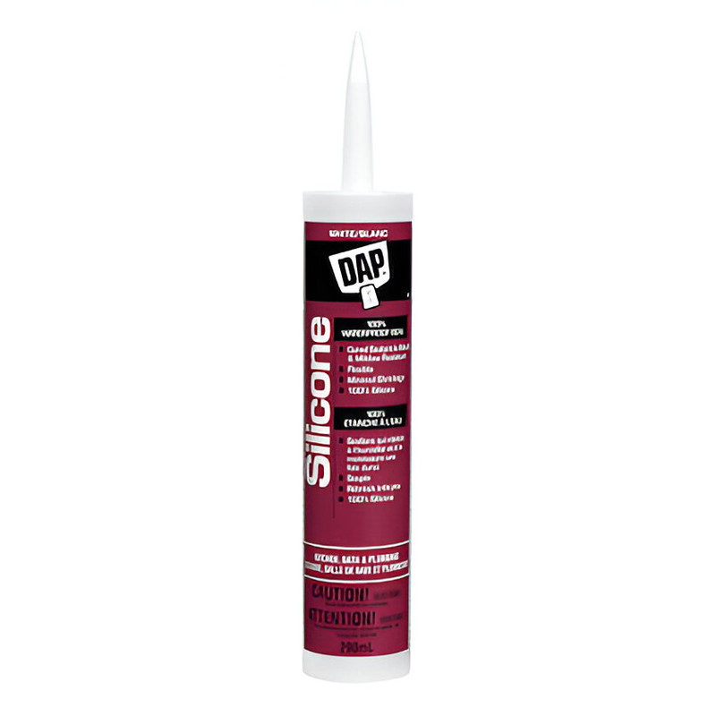 DAP DAP-734XX Silicone 290ml Kitchen And Bath Sealant