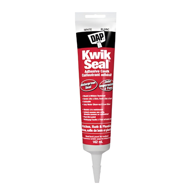 DAP DAP-748XX Kwik Seal 162ml Kitchen And Bath Adhesive Caulk