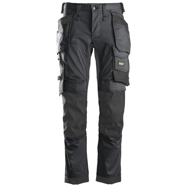 Snickers Workwear SNI-6241580XX 6241 Stretch Trousers Holster Pockets - Grey