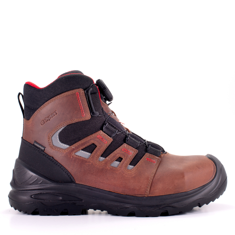 Grisport SNI-706261C1XXXX Boa Boston Brown 6in Safety Boot