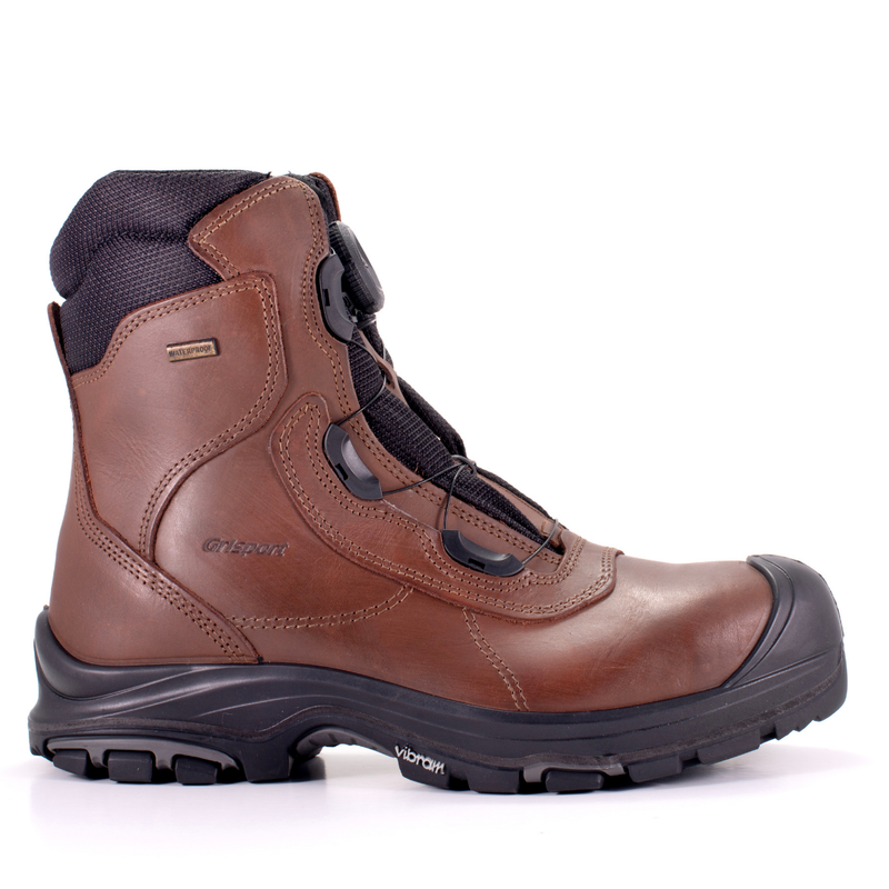 Grisport SNI-74693CD1XXXX Boa Constructor 8in Safety Boot - Brown