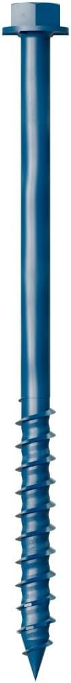 Simpson SIM-TNT25HEXXX Titen Turbo Concrete And Masonry Screw Anchor 100 Pieces