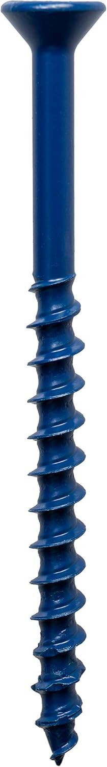 Simpson SIM-TNT18FLATTXX Titen Turbo Concrete And Masonry Screw Anchor