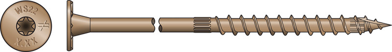 Simpson SIM-SDWS22BMBXX Strong-Drive Timber Screw 250 Count