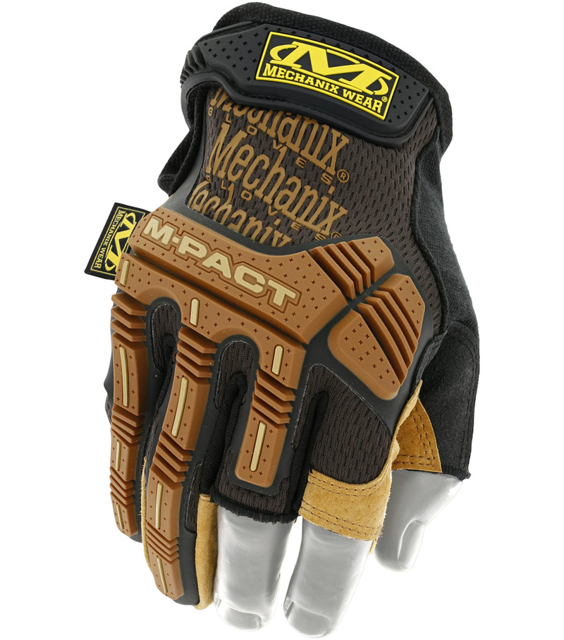 Mechanix MEC-LFR-75-0XX Leather Impact Resistant Fingerless Framer Glove
