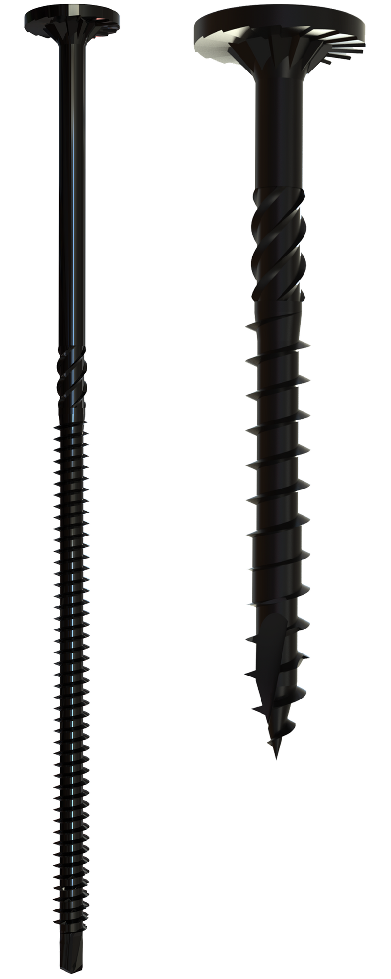 U2 U2-W2710-XX 25/64 Black Flat Head Screw 20 Pack