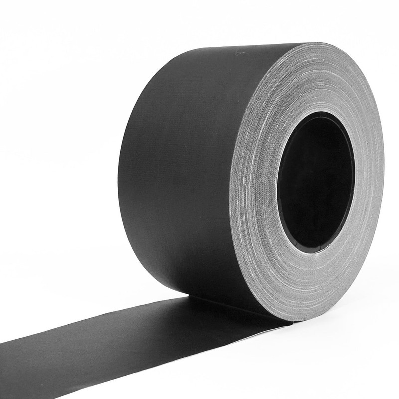Bron Tapes BRO-BT-698GG 2.83in x 55yd Gaffers Tape Roll for GaffGun, Black