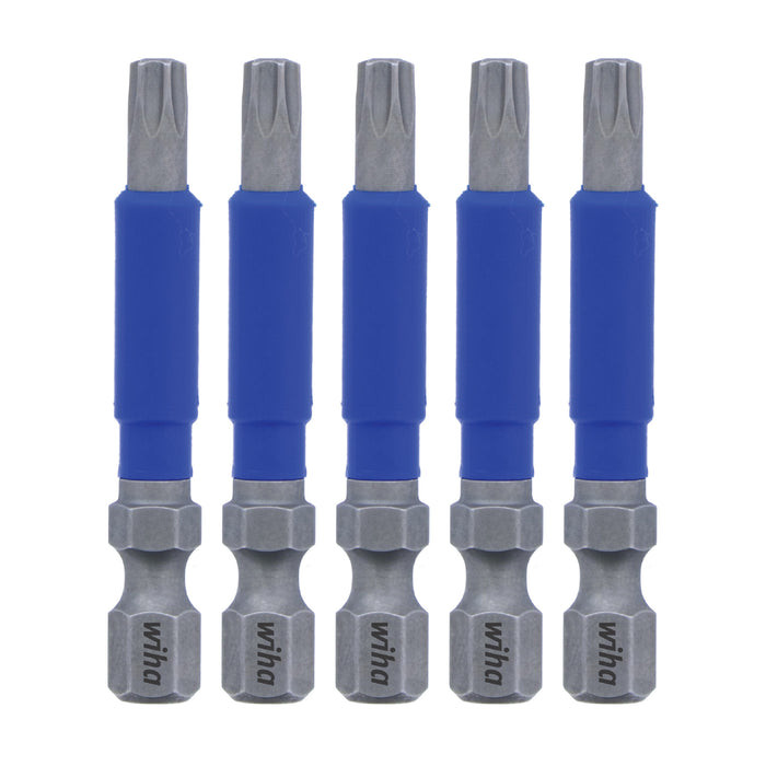 Wiha Tools WIHA-TORX2IN5PKXX 2in TerminatorBlue Impact Bit Torx 5-Pack